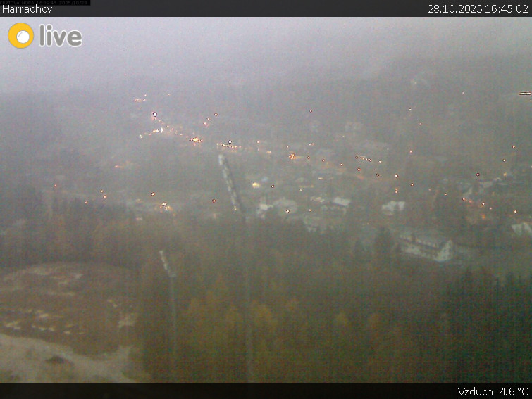 Město Harrachov - Harrachov - 28.10.2025 v 16:45 Město Harrachov - Harrachov - 28.10.2025 v 16:45