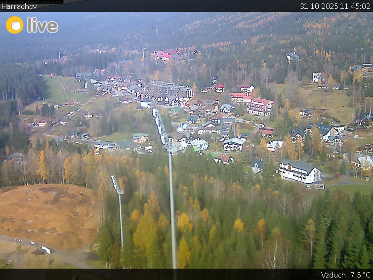 Město Harrachov - Harrachov - 31.10.2025 v 11:45 Město Harrachov - Harrachov - 31.10.2025 v 11:45