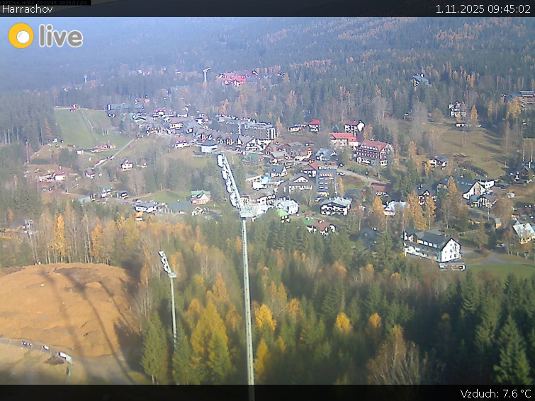 Město Harrachov - Harrachov - 1.11.2025 v 09:45 Město Harrachov - Harrachov - 1.11.2025 v 09:45