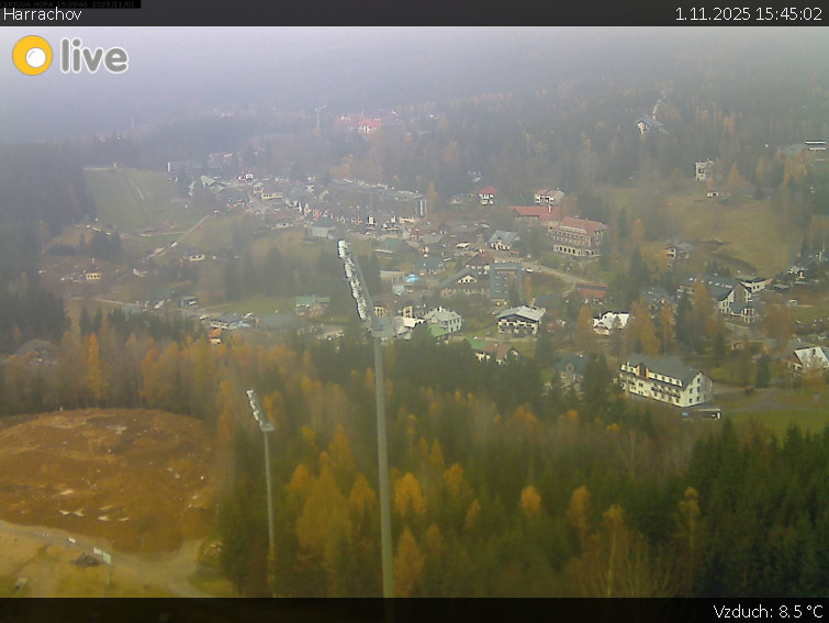 Město Harrachov - Harrachov - 1.11.2025 v 15:45 Město Harrachov - Harrachov - 1.11.2025 v 15:45