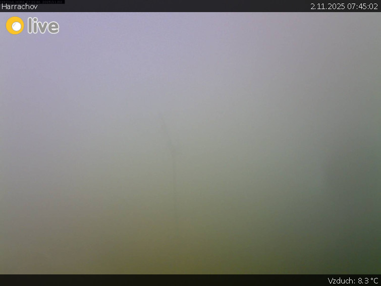 Město Harrachov - Harrachov - 2.11.2025 v 07:45 Město Harrachov - Harrachov - 2.11.2025 v 07:45