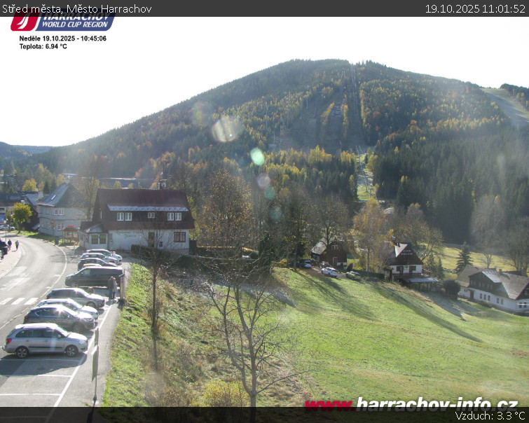 Město Harrachov - Střed města - 19.10.2025 v 11:01 Město Harrachov - Střed města - 19.10.2025 v 11:01
