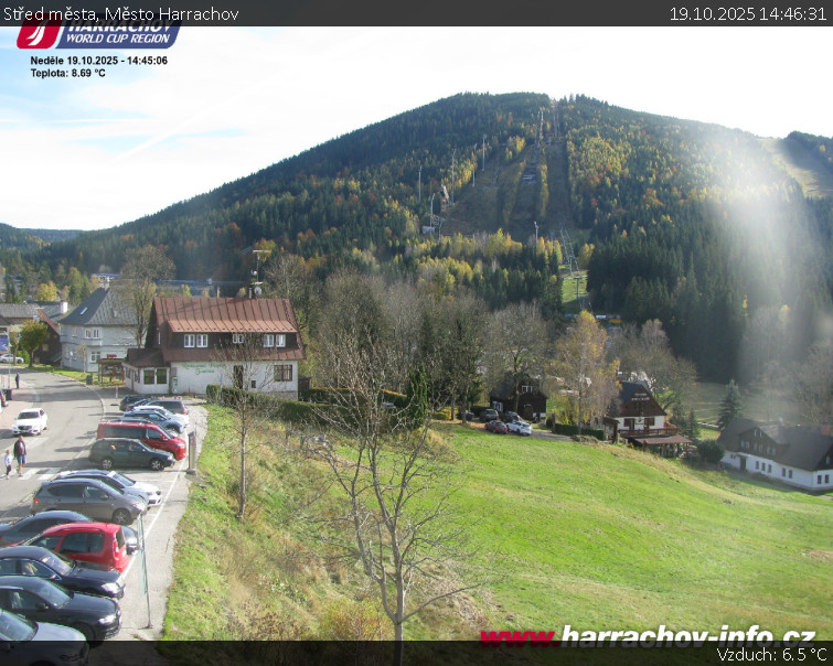 Město Harrachov - Střed města - 19.10.2025 v 14:46 Město Harrachov - Střed města - 19.10.2025 v 14:46