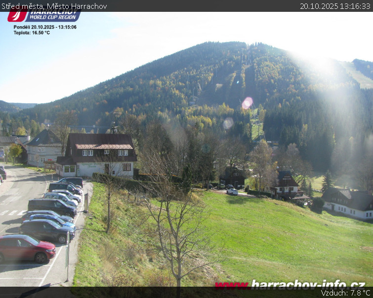 Město Harrachov - Střed města - 20.10.2025 v 13:16 Město Harrachov - Střed města - 20.10.2025 v 13:16