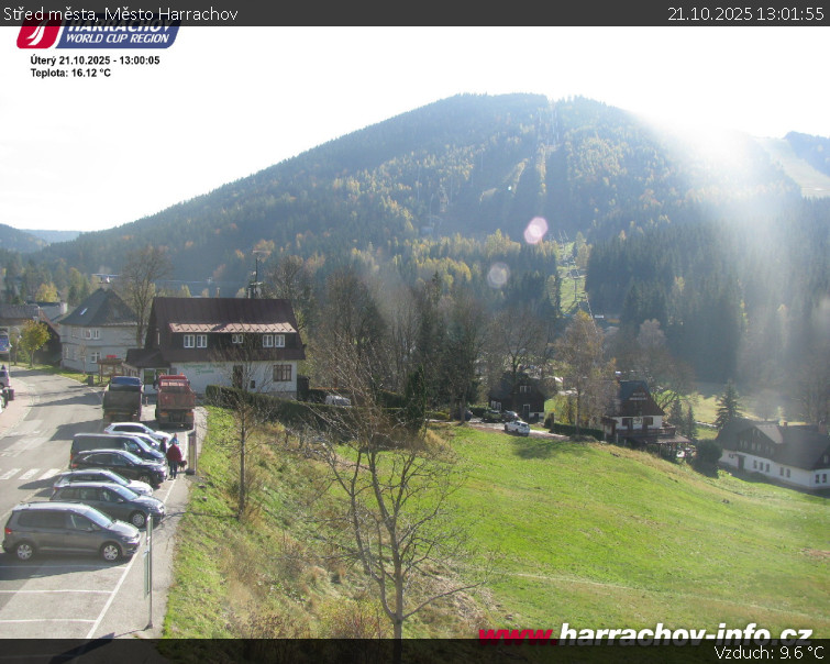 Město Harrachov - Střed města - 21.10.2025 v 13:01 Město Harrachov - Střed města - 21.10.2025 v 13:01