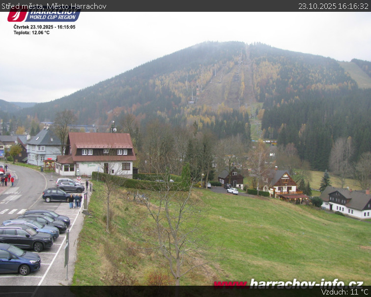 Město Harrachov - Střed města - 23.10.2025 v 16:16 Město Harrachov - Střed města - 23.10.2025 v 16:16