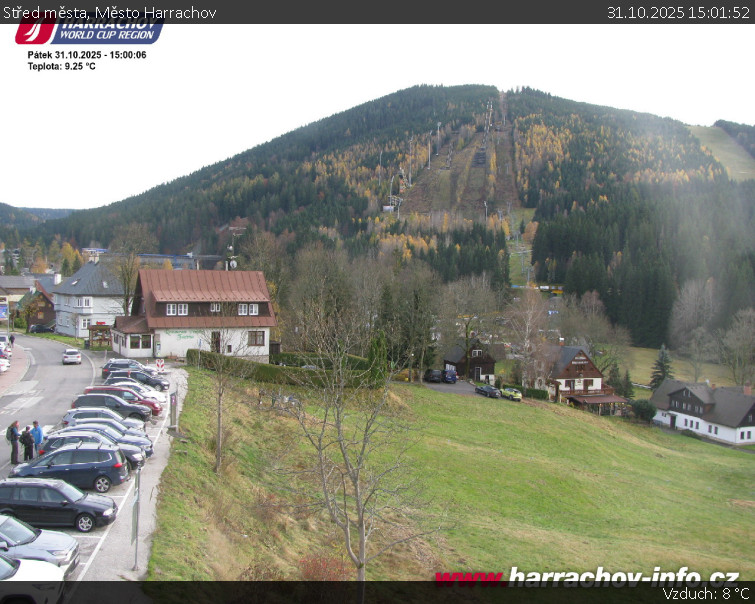 Město Harrachov - Střed města - 31.10.2025 v 15:01 Město Harrachov - Střed města - 31.10.2025 v 15:01