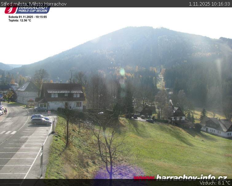 Město Harrachov - Střed města - 1.11.2025 v 10:16 Město Harrachov - Střed města - 1.11.2025 v 10:16