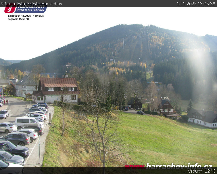 Město Harrachov - Střed města - 1.11.2025 v 13:46 Město Harrachov - Střed města - 1.11.2025 v 13:46