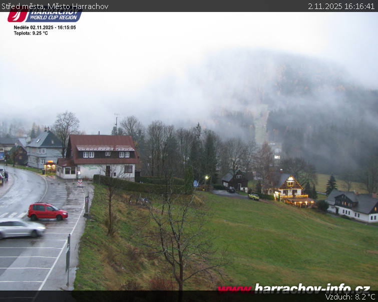 Město Harrachov - Střed města - 2.11.2025 v 16:16 Město Harrachov - Střed města - 2.11.2025 v 16:16