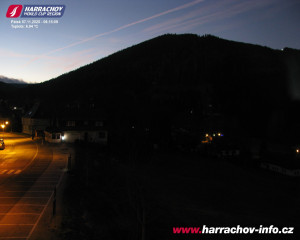 Město Harrachov - Střed města - 7.11.2025 v 06:16 Město Harrachov - Střed města - 7.11.2025 v 06:16