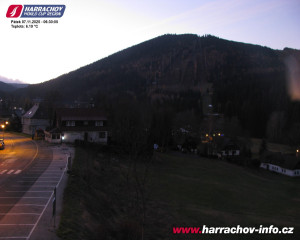 Město Harrachov - Střed města - 7.11.2025 v 06:31 Město Harrachov - Střed města - 7.11.2025 v 06:31