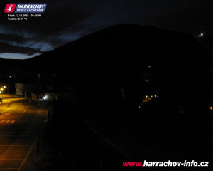 Město Harrachov - Střed města - 12.12.2025 v 06:46 Město Harrachov - Střed města - 12.12.2025 v 06:46