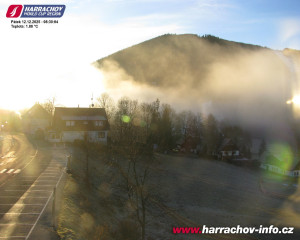 Město Harrachov - Střed města - 12.12.2025 v 08:31 Město Harrachov - Střed města - 12.12.2025 v 08:31