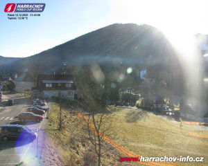 Město Harrachov - Střed města - 12.12.2025 v 11:46 Město Harrachov - Střed města - 12.12.2025 v 11:46