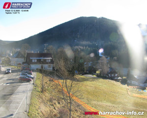 Město Harrachov - Střed města - 12.12.2025 v 12:46 Město Harrachov - Střed města - 12.12.2025 v 12:46