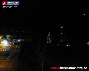 Město Harrachov - Střed města - 12.12.2025 v 17:16 Město Harrachov - Střed města - 12.12.2025 v 17:16