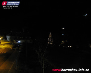 Město Harrachov - Střed města - 12.12.2025 v 18:46 Město Harrachov - Střed města - 12.12.2025 v 18:46