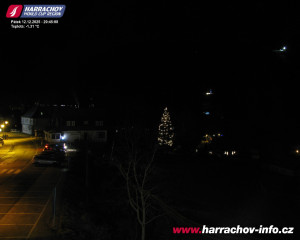 Město Harrachov - Střed města - 12.12.2025 v 20:46 Město Harrachov - Střed města - 12.12.2025 v 20:46