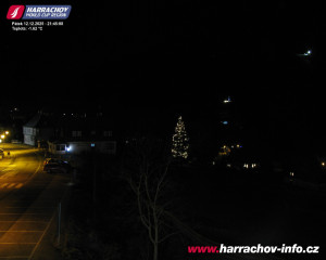 Město Harrachov - Střed města - 12.12.2025 v 21:46 Město Harrachov - Střed města - 12.12.2025 v 21:46