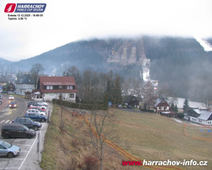 Město Harrachov - Střed města - 13.12.2025 v 16:01 Město Harrachov - Střed města - 13.12.2025 v 16:01