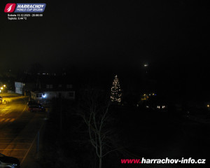 Město Harrachov - Střed města - 13.12.2025 v 20:01 Město Harrachov - Střed města - 13.12.2025 v 20:01