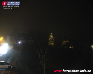 Město Harrachov - Střed města - 13.12.2025 v 21:31 Město Harrachov - Střed města - 13.12.2025 v 21:31