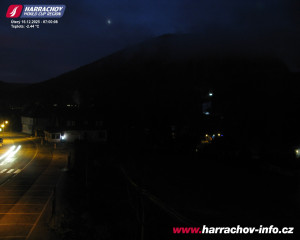 Město Harrachov - Střed města - 16.12.2025 v 07:01 Město Harrachov - Střed města - 16.12.2025 v 07:01