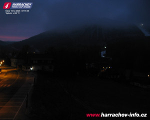 Město Harrachov - Střed města - 16.12.2025 v 07:16 Město Harrachov - Střed města - 16.12.2025 v 07:16