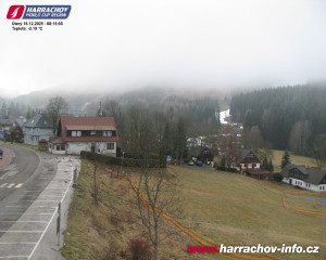 Město Harrachov - Střed města - 16.12.2025 v 08:16 Město Harrachov - Střed města - 16.12.2025 v 08:16