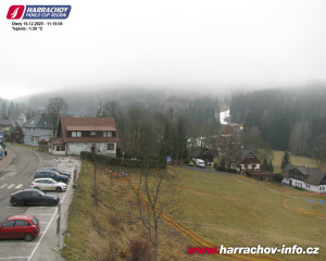 Město Harrachov - Střed města - 16.12.2025 v 11:16 Město Harrachov - Střed města - 16.12.2025 v 11:16