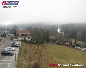 Město Harrachov - Střed města - 16.12.2025 v 14:31 Město Harrachov - Střed města - 16.12.2025 v 14:31