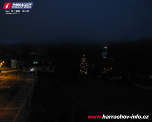 Město Harrachov - Střed města - 16.12.2025 v 16:31 Město Harrachov - Střed města - 16.12.2025 v 16:31