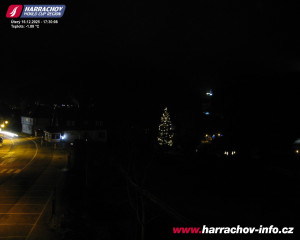 Město Harrachov - Střed města - 16.12.2025 v 17:31 Město Harrachov - Střed města - 16.12.2025 v 17:31