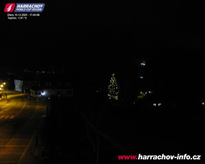 Město Harrachov - Střed města - 16.12.2025 v 17:46 Město Harrachov - Střed města - 16.12.2025 v 17:46