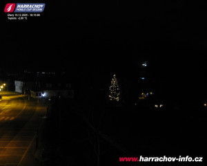 Město Harrachov - Střed města - 16.12.2025 v 18:16 Město Harrachov - Střed města - 16.12.2025 v 18:16
