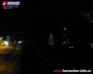 Město Harrachov - Střed města - 16.12.2025 v 21:16 Město Harrachov - Střed města - 16.12.2025 v 21:16