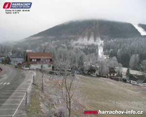 Město Harrachov - Střed města - 18.12.2025 v 08:46 Město Harrachov - Střed města - 18.12.2025 v 08:46