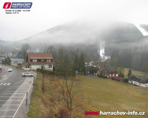 Město Harrachov - Střed města - 18.12.2025 v 13:16 Město Harrachov - Střed města - 18.12.2025 v 13:16
