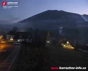Město Harrachov - Střed města - 18.12.2025 v 16:31 Město Harrachov - Střed města - 18.12.2025 v 16:31