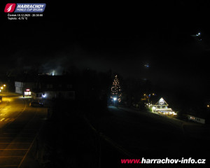 Město Harrachov - Střed města - 18.12.2025 v 20:31 Město Harrachov - Střed města - 18.12.2025 v 20:31