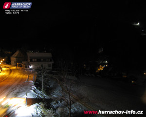 Město Harrachov - Střed města - 30.12.2025 v 06:16 Město Harrachov - Střed města - 30.12.2025 v 06:16