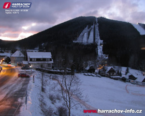 Město Harrachov - Střed města - 30.12.2025 v 07:31 Město Harrachov - Střed města - 30.12.2025 v 07:31