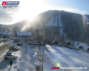 Město Harrachov - Střed města - 7.1.2026 v 10:01 Město Harrachov - Střed města - 7.1.2026 v 10:01