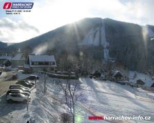 Město Harrachov - Střed města - 7.1.2026 v 10:31 Město Harrachov - Střed města - 7.1.2026 v 10:31