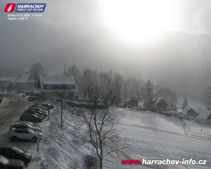 Město Harrachov - Střed města - 7.1.2026 v 11:16 Město Harrachov - Střed města - 7.1.2026 v 11:16