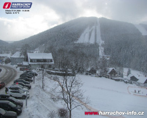 Město Harrachov - Střed města - 7.1.2026 v 11:31 Město Harrachov - Střed města - 7.1.2026 v 11:31