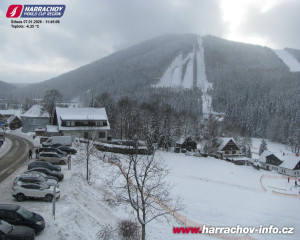 Město Harrachov - Střed města - 7.1.2026 v 11:46 Město Harrachov - Střed města - 7.1.2026 v 11:46