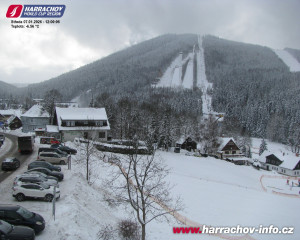 Město Harrachov - Střed města - 7.1.2026 v 12:01 Město Harrachov - Střed města - 7.1.2026 v 12:01