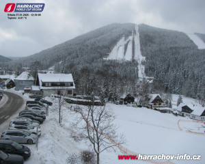 Město Harrachov - Střed města - 7.1.2026 v 12:31 Město Harrachov - Střed města - 7.1.2026 v 12:31